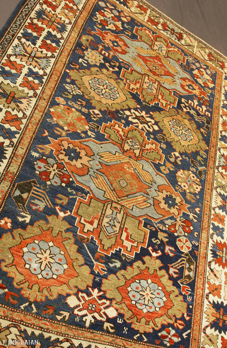 Blue Field Antique Shirwan Caucasian Rug n°:90146497